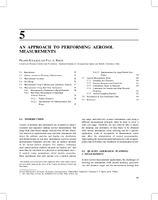 An Approach to Performing Aerosol Measurements 2011