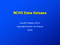 NCHS Data Release