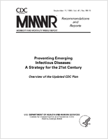 Morbidity and Mortality Weekly Report Recommendations and Reports September 11 1998  Vol 47  No RR15