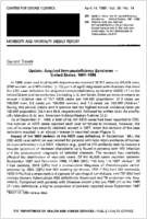 MMWR Morbidity and Mortality Weekly Report April 14 1989  Vol 38  No 14