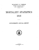 Mortality Statistics 1916