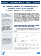 Age Differences in Visits to Officebased Physicians by Patients With Diabetes United States 2010