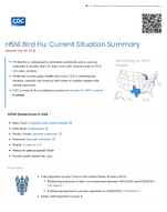 H5N1 bird flu  current situation summary