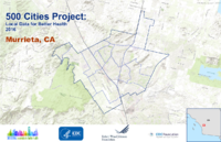 500 Cities Project Local Data for Better Health 2016 Murrieta CA