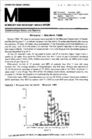 MMWR Morbidity and Mortality Weekly Report June 17 1983  Vol 32  No 23