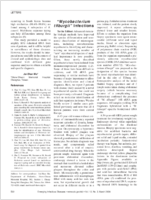 Mycobacterium tilburgii Infections