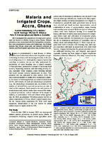 Malaria and Irrigated Crops Accra Ghana