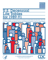 US Decennial Life Tables for 198991 Some Trends and Comparisons of United States Life Table Data 19001991
