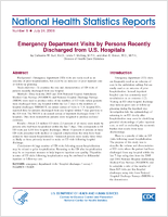 Emergency department visits by persons recently discharged from US hospitals