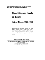 Blood Glucose Levels in Adults United States 19601962