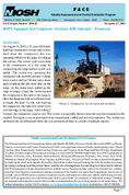 ROPS Equipped Soil Compactor Overturn Kills Operator  Tennessee FACE 200402