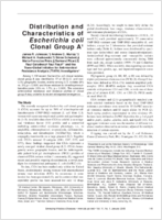 Distribution and Characteristics of Escherichia coli Clonal Group A1
