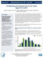 TV Watching and Computer Use in US Youth Aged 1215 2012