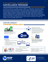 THE NATIONAL SYNDROMIC SURVEILLANCE PROGRAM