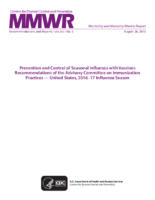 Morbidity and Mortality Weekly Report MMWR Recommendations and Reports  Vol 65  No 5 August 26 2016