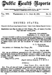 Public health reports  v 13 no 30 July 29 1898