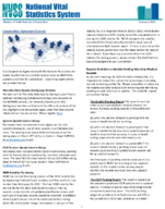 National Vital Statistics System Division of Vital Statistics Newsletter February 2021 February 2021