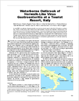 Waterborne Outbreak of NorwalkLike Virus Gastroenteritis at a Tourist Resort Europe