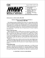 MMWR Morbidity and Mortality Weekly Report Vol 48 No 30 August 6 1999