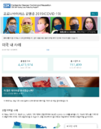 Coronavirus disease COVID19 cases in the US updated on July 31 2020 Korean