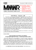 Morbidity and Mortality Weekly Report MMWR November 19 1993  Vol 42  No 45