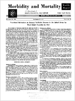 Morbidity and Mortality Weekly Report Vol 2 No 50 week ended December 22 1953