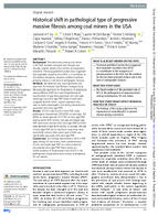 Historical Shift in Pathological Type of Progressive Massive Fibrosis Among Coal Miners in the USA