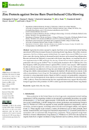 Zinc Protects Against Swine Barn DustInduced Cilia Slowing