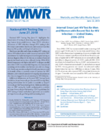 MMWR Morbidity and Mortality Weekly Report Vol 67 No 15 April 20 2018