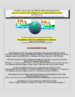 Public Health GIS News and Information No 23 July 1998