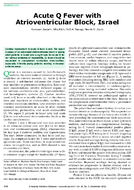 Acute Q Fever with Atrioventricular Block Israel