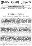 Public health reports  v 13 no 31 August 4 1899