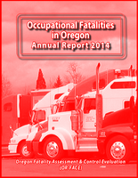 Occupational Fatalities in Oregon Annual Report 2014