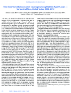 TwoDose Varicella Vaccination Coverage Among Children Aged 7 years  Six Sentinel Sites United States 20062012