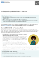Understanding mRNA COVID19 Vaccines