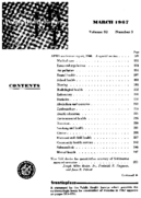 Public Health Reports  v 82 no 3 March 1967  table of contents