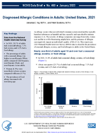 Diagnosed Allergic Conditions in Adults United States 2021