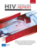 Behavioral and Clinical Characteristics of Persons with Diagnosed HIV InfectionMedical Monitoring Project United States 2020 Cycle June 2020May 2021