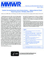 MMWR Morbidity and Mortality Weekly Report Vol 67 No 8 March 2 2018