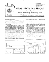 Summary report  Advance report of final mortality statistics 1974