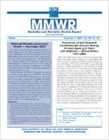MMWR Morbidity and Mortality Weekly Report Vol 56 No 43 November 2 2007