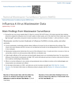 Influenza A Virus Wastewater Data