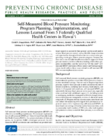 SelfMeasured Blood Pressure Monitoring Program Planning Implementation and Lessons Learned From 5 Federally Qualified Health Centers in Hawaii