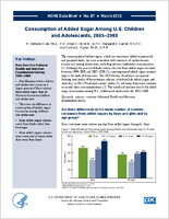 Consumption of Added Sugar Among US Children and Adolescents 20052008