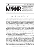 MMWR Morbidity and Mortality Weekly Report Vol 47 No 21 June 5 1998