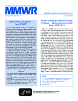 MMWR Morbidity and Mortality Weekly Report Vol 60 No 24 June 24 2011