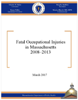 Fatal Occupational Injuries in Massachusetts 20082013