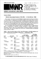 MMWR Morbidity and Mortality Weekly Report August 16 1985  Vol 34  No 32