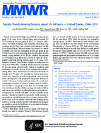 Suicide Trends Among Persons Aged 1024 Years  United States 19942012