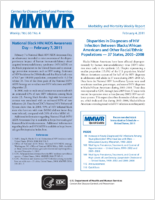 MMWR Morbidity and Mortality Weekly Report Vol 60 No 4 February 4 2011